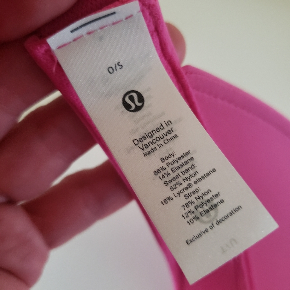 Lululemon Fast Paced Run Visor Ripened Raspberry - O/S - Picture 8 of 10